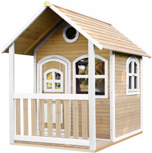 Cabane en bois pour enfants AXI Alex avec fenêtres, hauteur 178 cm
