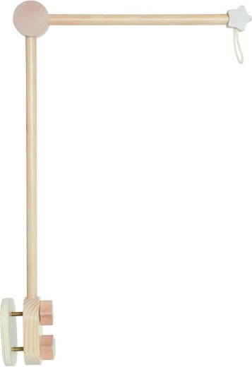 Jabadabado support en bois pour mobile de lit Nature