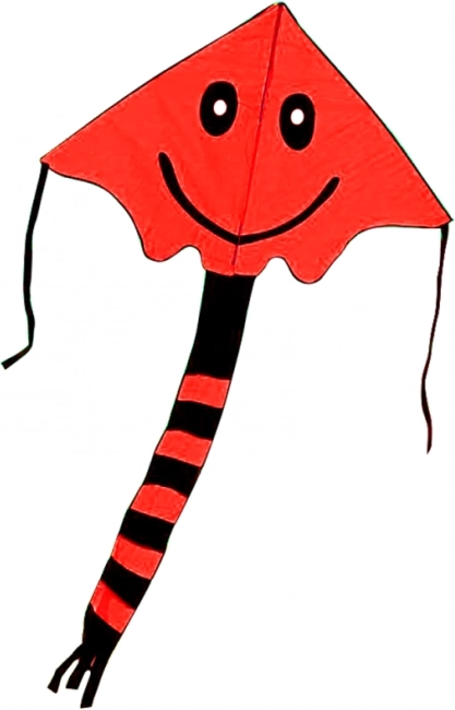 Cerf-volant souriant 80 × 60 cm