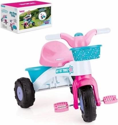 Dolu My First Trike tricycle pour enfant rose