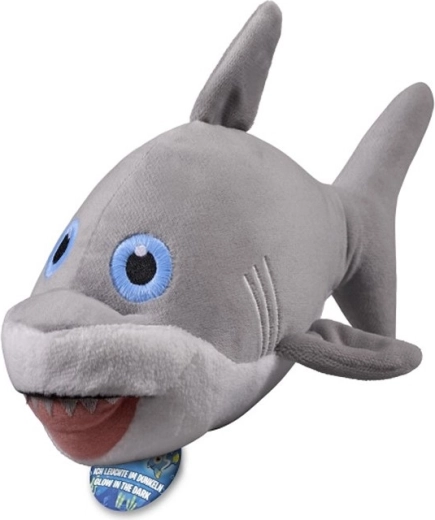 Requin en peluche qui brille dans le noir 20 cm - 1 pièce