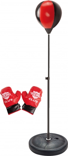Set de boxe avec poire et gants, hauteur 69–109 cm