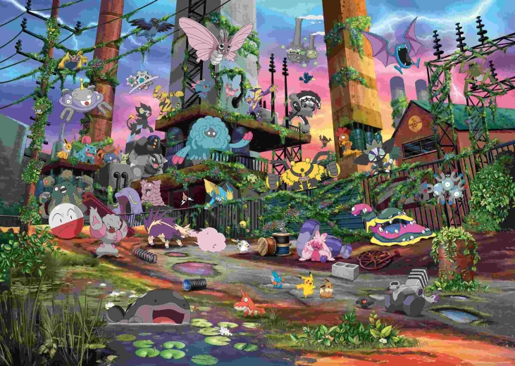 Puzzle Ravensburger Pokémon Breakout 2, 1000 pièces