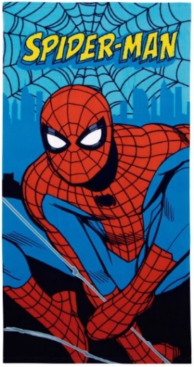 Serviette Spider-Man en microfibre 70 × 140 cm