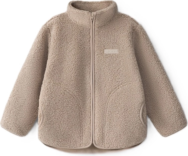 Veste polaire Leokid Theo Almond Milk 122