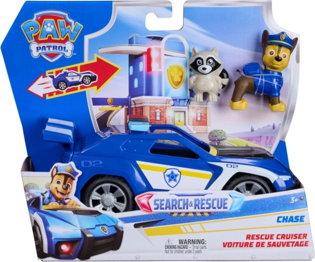 Pat’ Patrouille véhicule de secours de Chase avec figurines