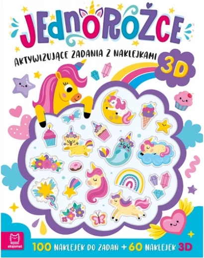 Licornes – activités avec autocollants 3D