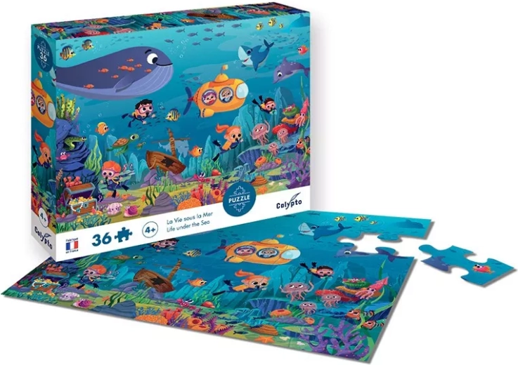 Puzzle Sentosphere Vie sous la mer – 36 pièces