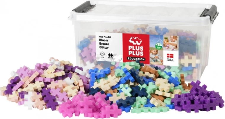 Jeu de construction Plus-Plus BIG Bloom, Breeze, Paillettes 400 pièces
