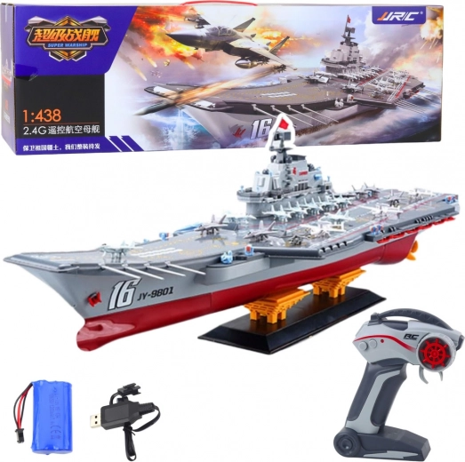 porte-avions RC 1:438 avec éclairages, 30 km/h