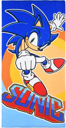 Serviette de plage Sonic - 1 pièce