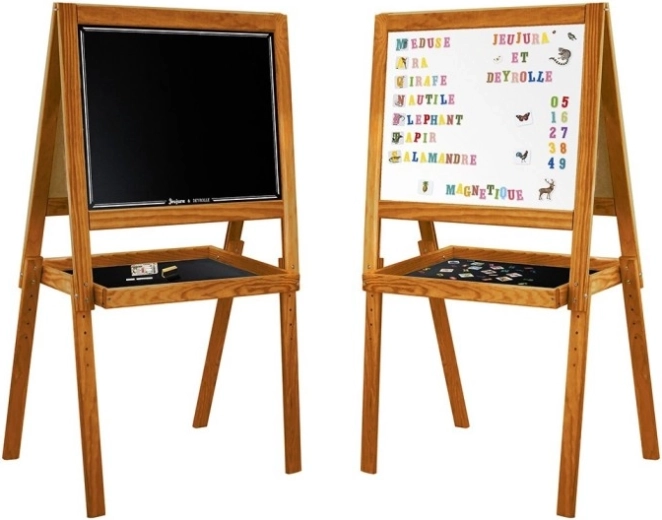 Jeujura – tableau multifonction en bois Deyrolle 58 × 45 cm