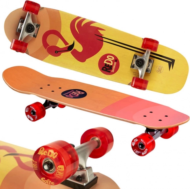 Planche de skateboard en bois ReDo Flamingo