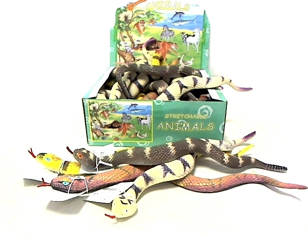 Serpent en caoutchouc souple avec remplissage de billes