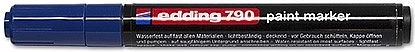 Marqueur laqué edding 790 – bleu, 2–3 mm