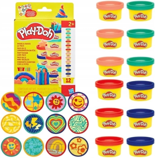 Set de pâte à modeler Play-Doh en 12 pots