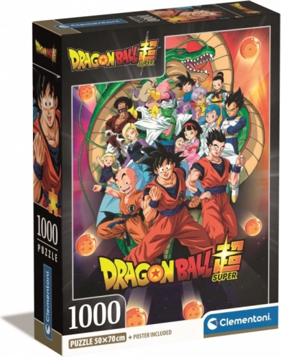 Puzzle Clementoni 1000 pièces – Anime DRAGON BALL Compact