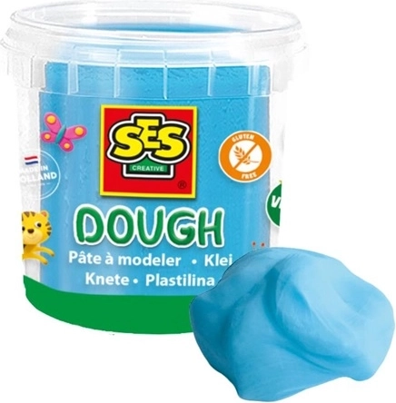 Pâte à modeler SES bleu clair 115 g