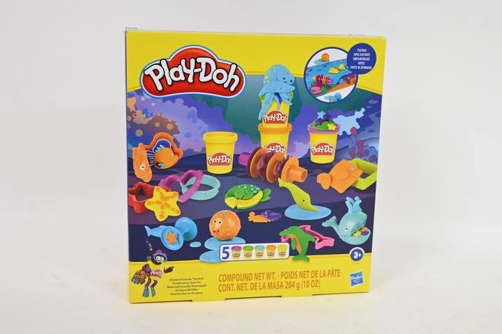Play-Doh set océan avec pâte à modeler, 5 tubes et accessoires