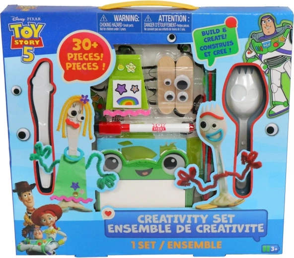Disney Pixar Toy Story 5 kit créatif pour fabriquer les figurines Forky et Karen Beverly