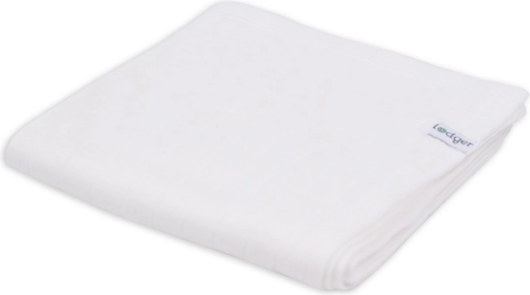 Swaddler Lodger en coton biologique Solid Cloud Dancer 70 × 70 cm - 1 pièce