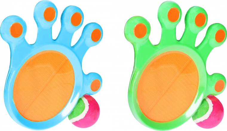 Jeu de capture pour enfants avec main à fermeture velcro