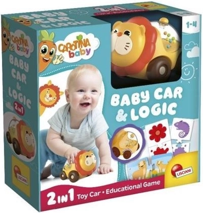 Voiture-lion et jeu de puzzle - Carotina Baby