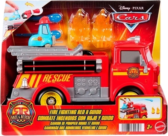 Camion de pompiers Disney Pixar Cars Edek et Guido - 1 pièce