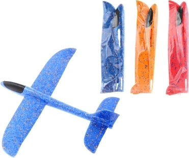 Avion à lancer en polystyrène pour enfants 47 cm