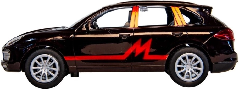 Voiture rapide télécommandée avec graphisme rouge - 1 pièce