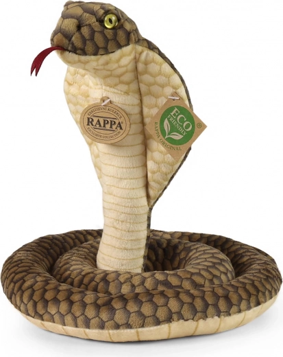 Cobra en peluche 127 cm éco-responsable de Rappa