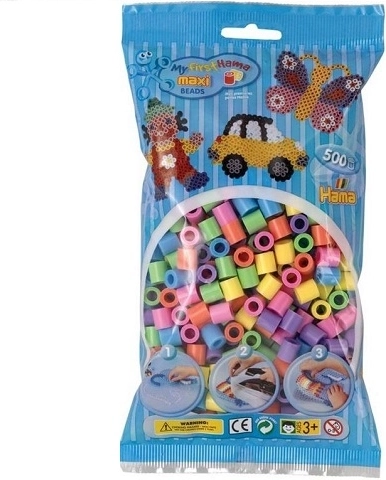 Perles à repasser Hama Maxi – mix de couleurs (500 pièces)