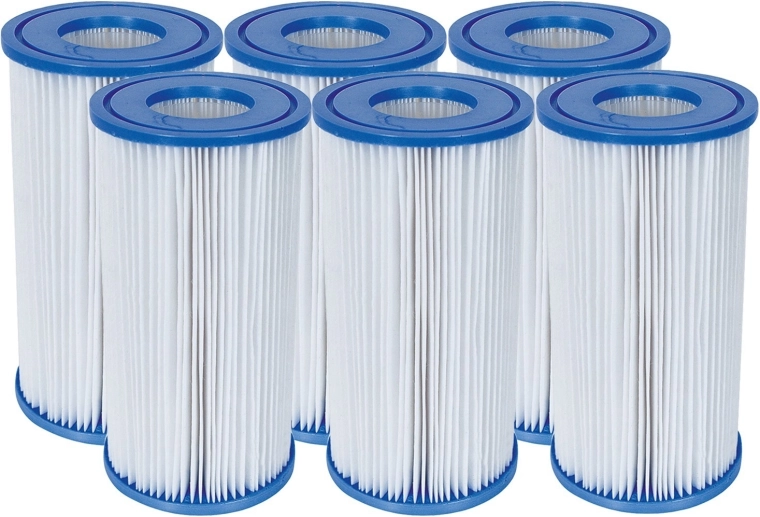 Cartouches de filtration Type III pour pompe de piscine – lot de 6 Bestway