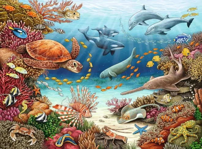 Puzzle Vie sous-marine XXL 150 pièces