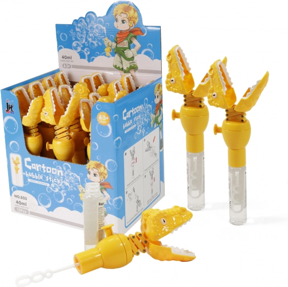 Souffleur de bulles dinosaure 40 ml