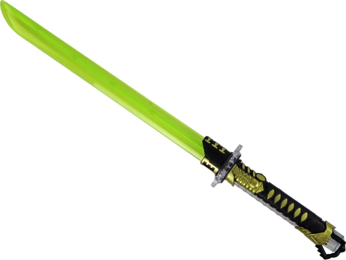 Sabre samouraï lumineux pour enfants – jaune