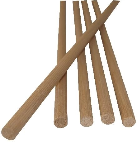 Cheville en bois rainurée 12 mm FSC (5 pcs = 4 m l.)