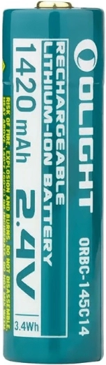 Batterie rechargeable OLIGHT 14500 2,4 V 1420 mAh pour i5R