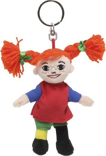 Pippi Langstrumpf – porte-clés avec poupée