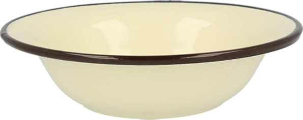 Bol émaillé Silesia Rybnik 1,15 l crème