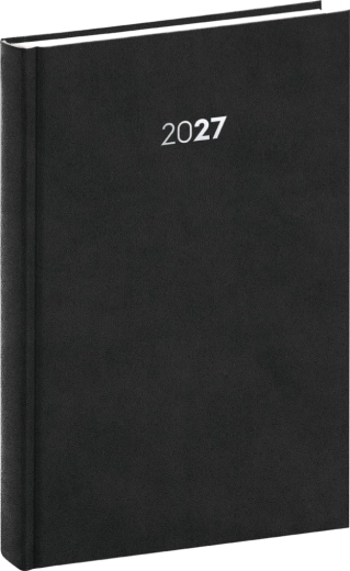 Agenda quotidien Notique Balakon 2027 noir 15 × 21 cm