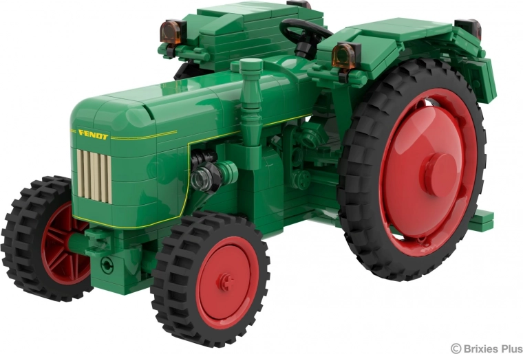 Jeu de construction BRIXIES Plus Fendt Dieselross F28 Classic Club