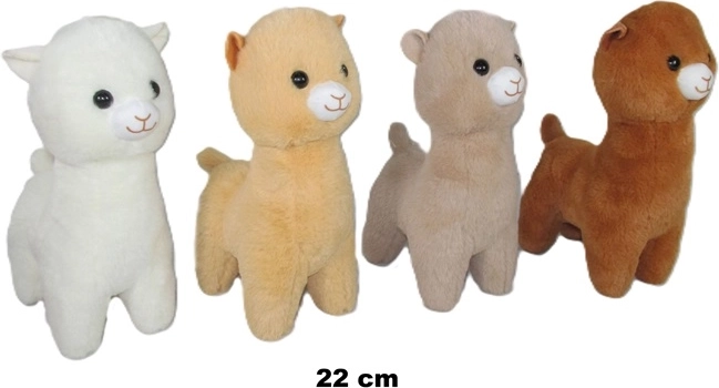 Alpaga en peluche 22 cm