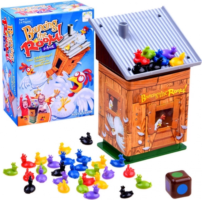 Poulailler explosif – jeu d’adresse amusant pour enfants 3+