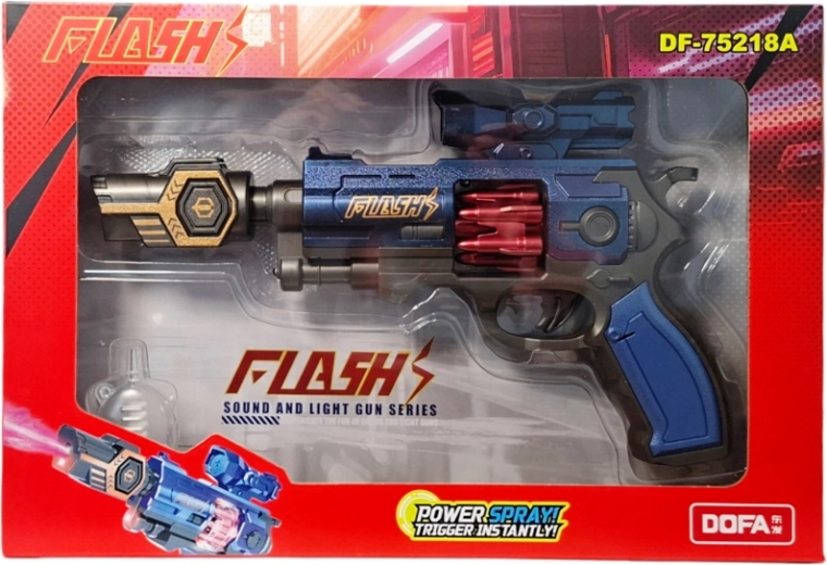 Pistolet jouet avec lumière et son
