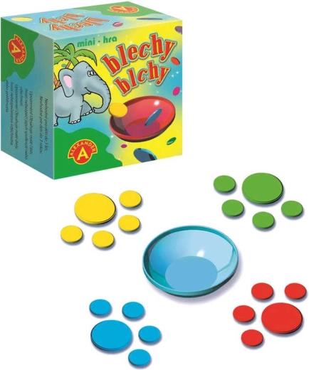 Alexander puces mini jeu de voyage cs/sk - 1 pièce