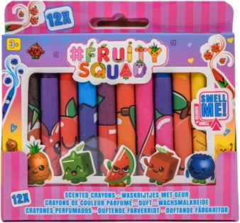 Crayons parfumés Fruity Squad 12 pcs