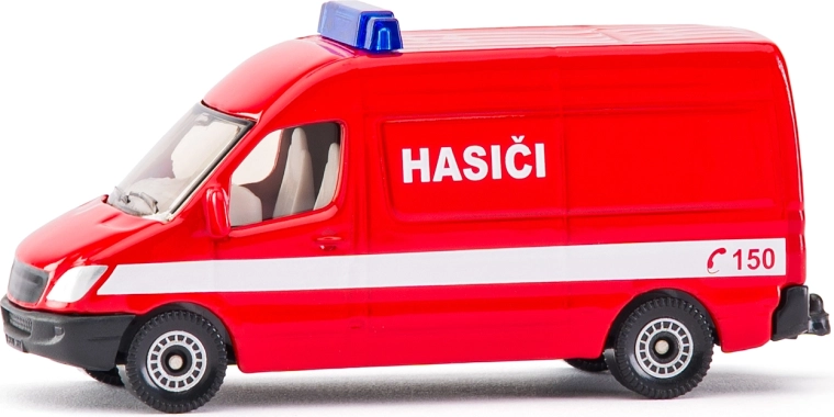 SIKU version tchèque fourgon de pompiers