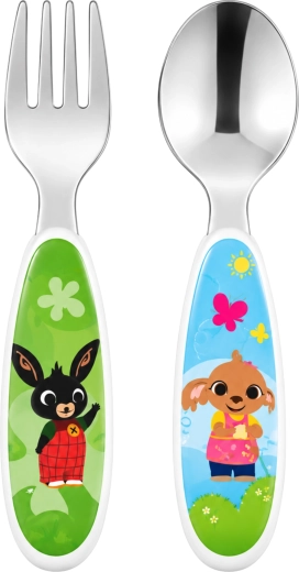 Couverts pour enfants Bing avec fourchette et cuillère