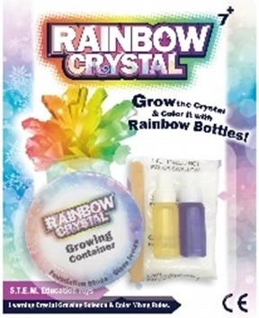 Cristal arc-en-ciel croissant – kit scientifique pour enfants
